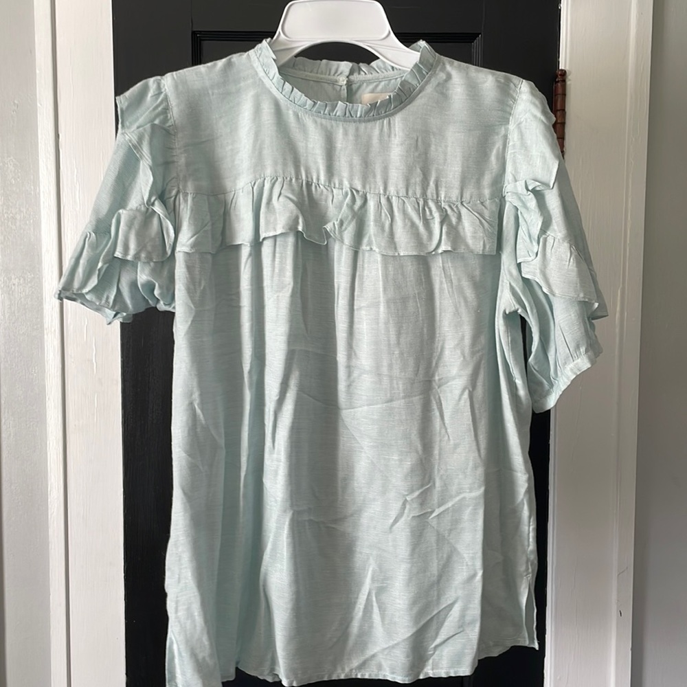 Loft short sleeve blouse